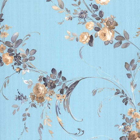 Обои Zambaiti Satin Flowers 4161